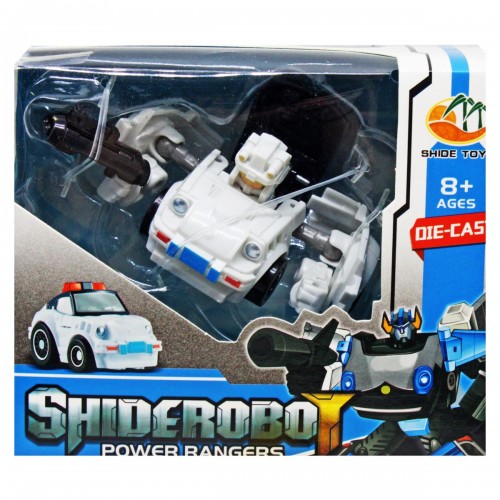 Трансформер "SuperRobo", білий