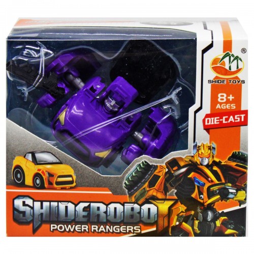 Трансформер "SuperRobo": фиолетовый