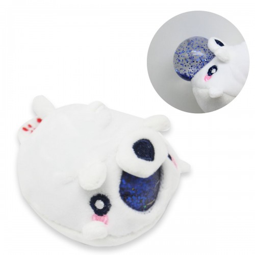 Плюшева іграшка-антистрес "Білий морський котик" (MiC)