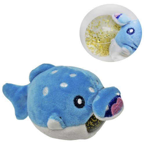 Плюшевая игрушка-антистресс "Голубая рыбка" (MiC)