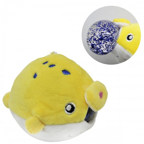 Плюшевая игрушка-антистресс "Желтая рыбка" (MiC)