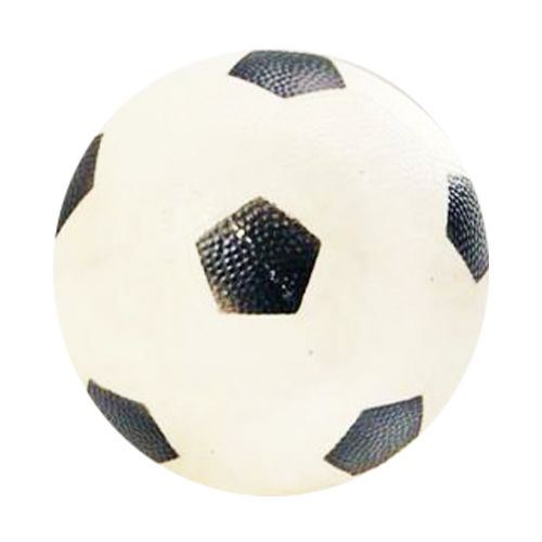 Мячик детский "Футбол", резиновый (белый) (MiC)