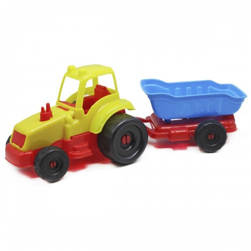 Трактор "М" з причепом - іграшка