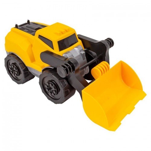 Пластиковая машинка "Трактор", желтый