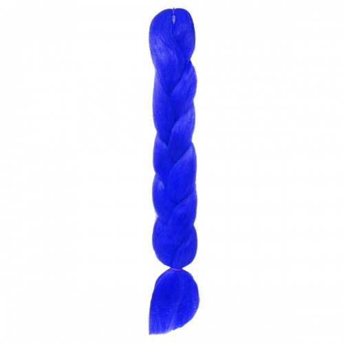 Канекалон однотонный, 60 см (синий) (MiC)