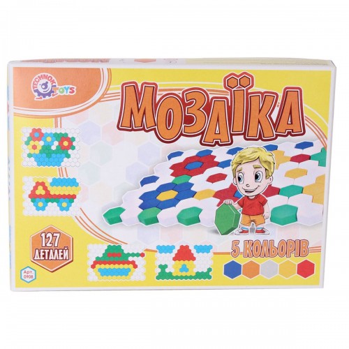 Мозаїка з 127 елементів - унікальна іграшка