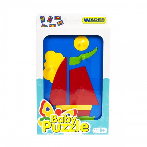 Развивающая игрушка "Baby puzzles: Парусник" (Wader)