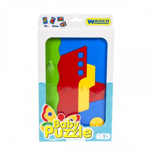 Развивающая игрушка "Baby puzzles: Корабль" (Wader)
