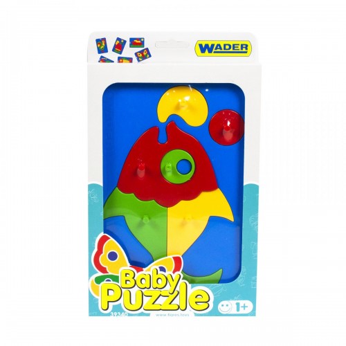 Розвиваюча іграшка "Baby puzzles: Риба" (Wader)