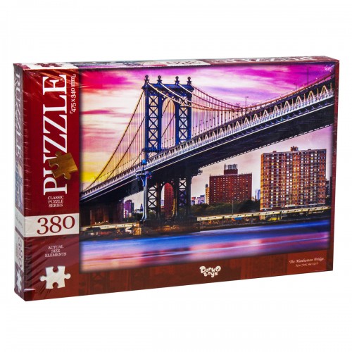 Пазл "Манхэттенский мост, Нью-Йорк" 380 эл
