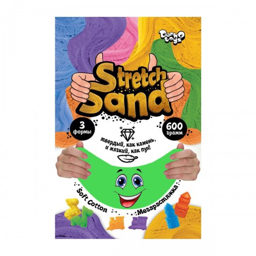 Креативна творчість "Stretch Sand", зелений (Dankotoys)