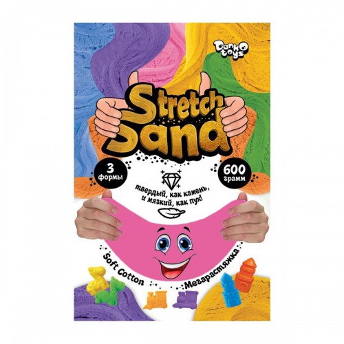 Креативна творчість Stretch Sand рожевий (Dankotoys)