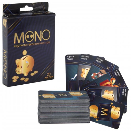 Карткова економічна гра "Mono" - захоплива!