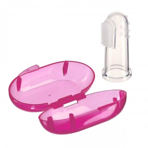 Щітка для зубів у футлярі (рожевий) (MiC)