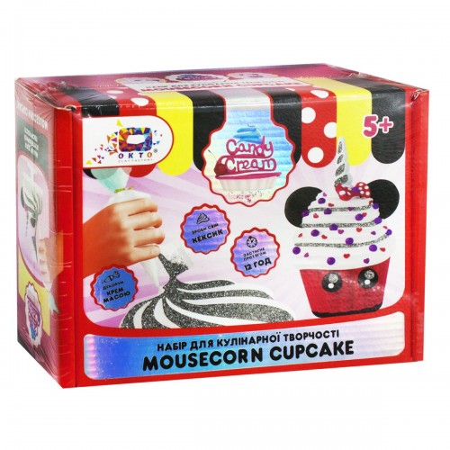 Набір для творчості "Candy cream. Mousecorn Cupcake" (Окто)