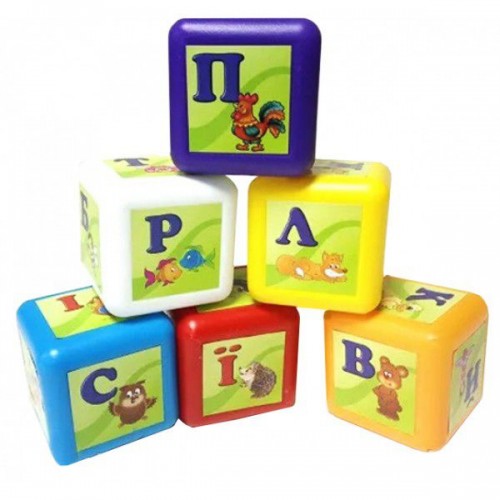 Набор кубиков "Азбука" (9 шт.) для детей