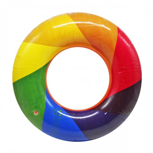 Круг надувной разноцветный, 56 см (MiC)