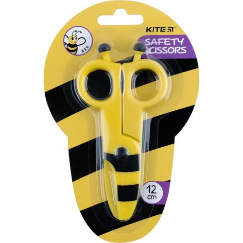 Пластиковые безопасные ножницы "Пчелка" (MiC)