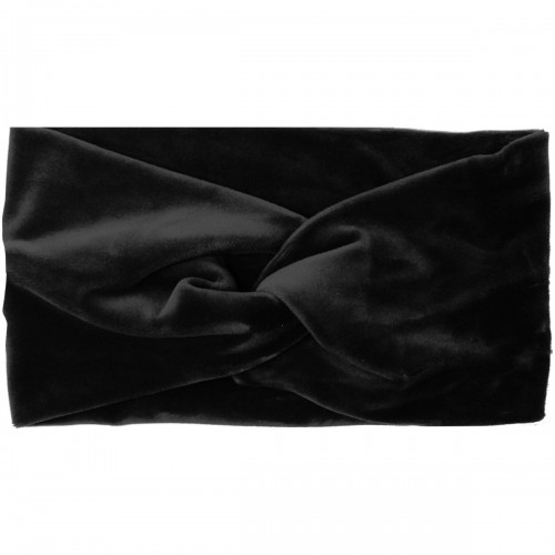 Бархатная повязка, черная - стильная игрушка