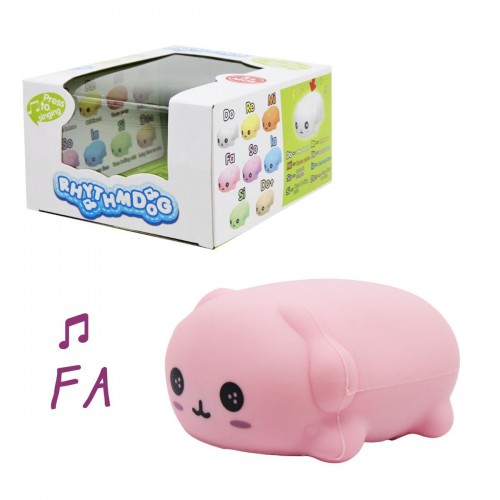Музыкальная игрушка "Песик", розовый (MiC)