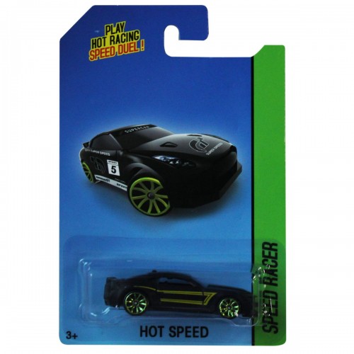 Машина гоночная черно-зеленая (YG Toys)