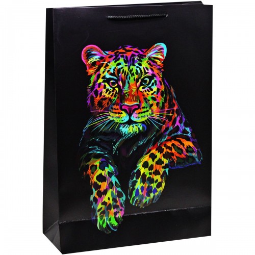Подарунковий пакет "Animals", леопард (MiC)