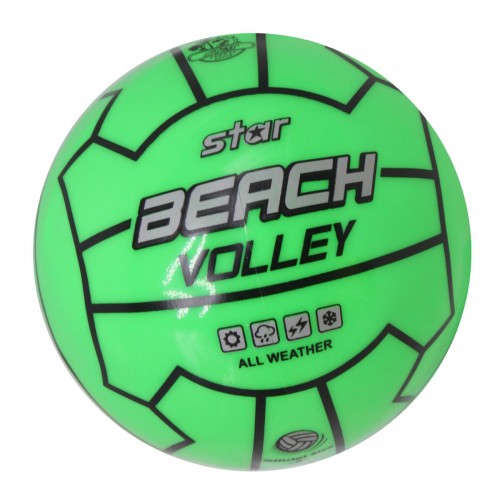 Мʼячик "Пляжний волейбол", 21 см зелений (MiC)