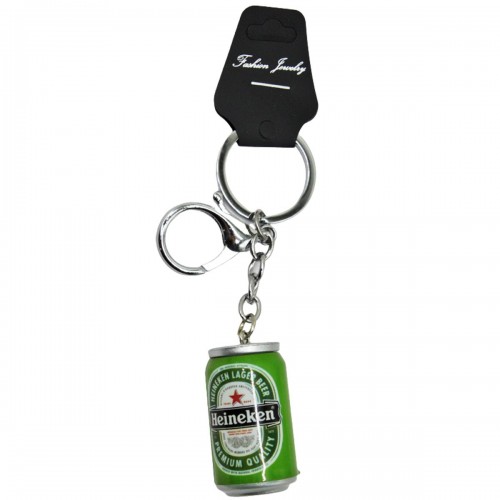 Брелок пластиковый "Банка пива Heineken" (MiC)