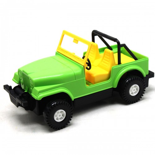 Машина пластиковая Джип зеленый (Wader)
