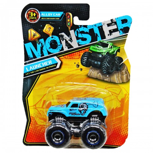 Машинка металева "Monster Track", блакитна (MiC)