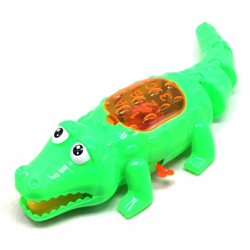 Заводная игрушка "Крокодил" 31 см, зеленый