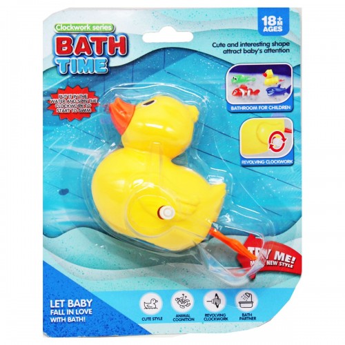 "Каченя" пластикове для ванни - заводна іграшка