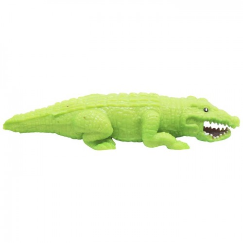 Антистрес іграшка-тягучка "Крокодил", салатовий (MiC)