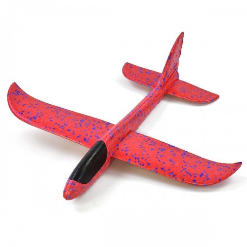 Пінопластовий планер-літачок, 48 см, червоний (MiC)