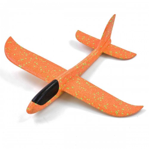 Пінопластовий планер-літачок, 48 см, помаранчевий (MiC)