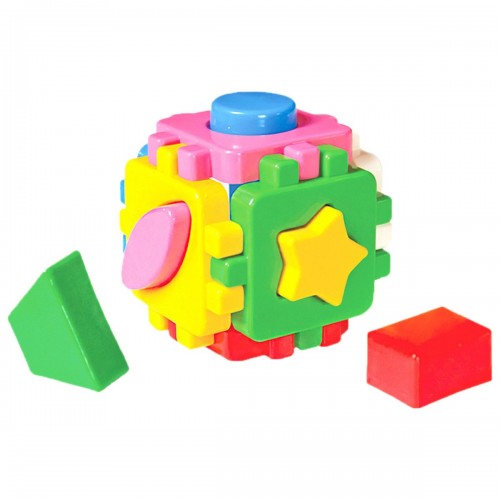 Интеллектуальный сортер Игрушка куб "Умный малыш"