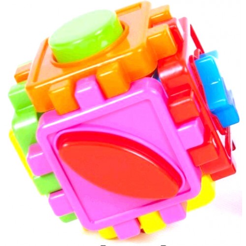 Логічний куб-сортер "Геометрія" – іграшка для розвитку