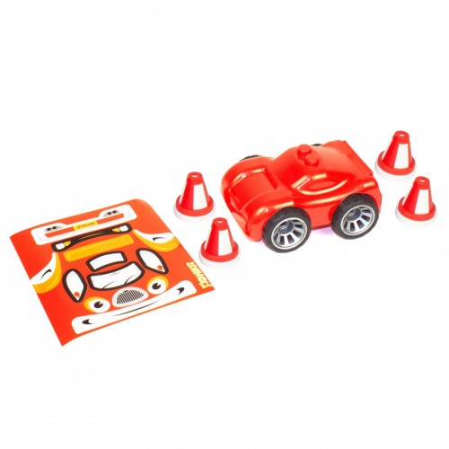 Автоклуб – іграшка-конструктор, 18 деталей (червоний)