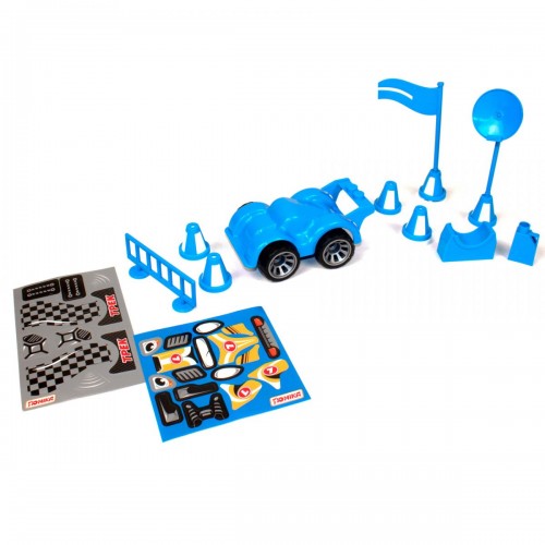 Іграшка-конструктор "Автоклуб", 31 деталь, синій