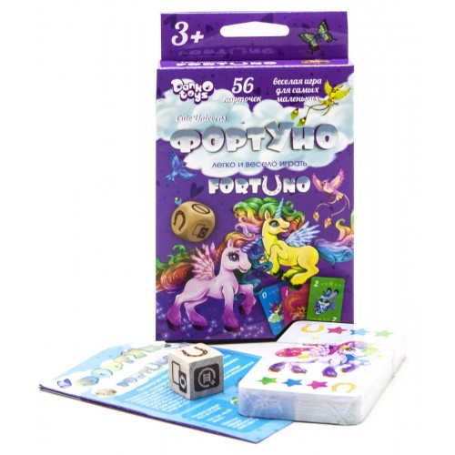 Карточная игра "ФортУно. Cute Unicorns"