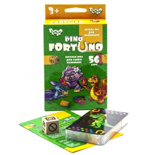 Карткова гра "Dino Fortuno" - захоплююча розвага