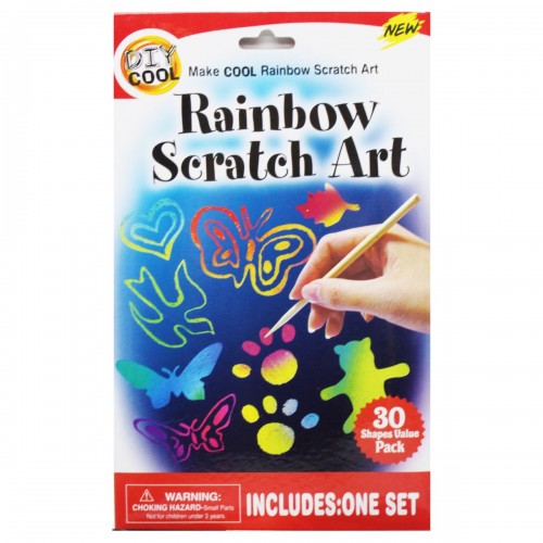 Гравюра "Rainbow Scratch Art" Вид 1 (DIY Cool)