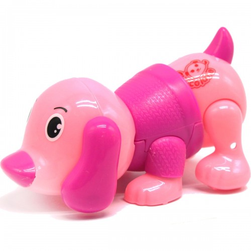 "Заводная игрушка "Собачка", розовая" - игрушка