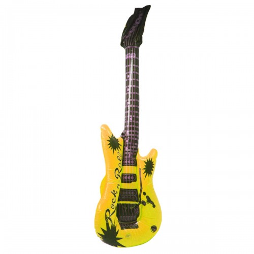 Надувная гитара, желтая (MiC)