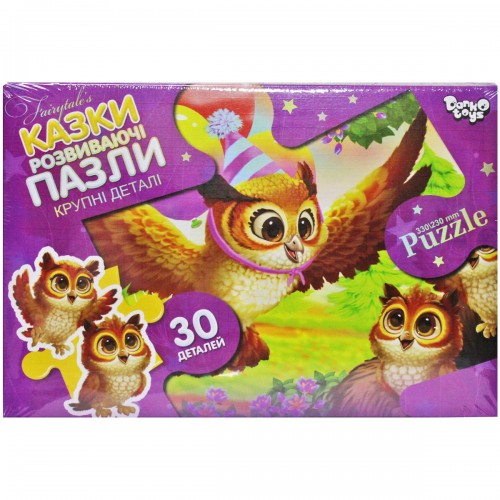 Пазлы "Праздничные совы" (30 элементов) (Danko toys)