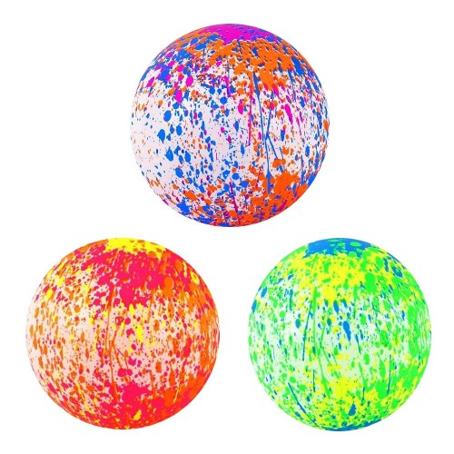 Мяч резиновый "Абстрактные узоры", 22 см (MiC)