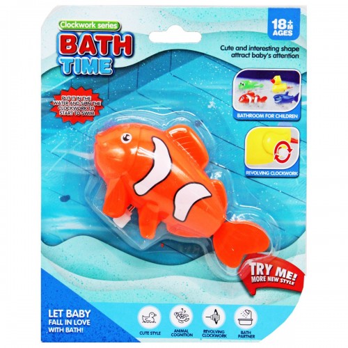 Пластиковая рыбка для ванны