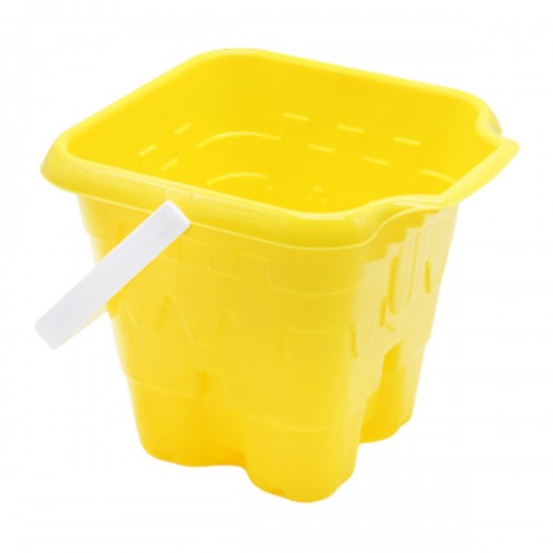Ведро Башня желтый (Toys Plast)