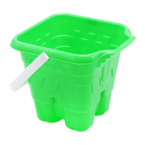 Ведро Башня зеленый (Toys Plast)