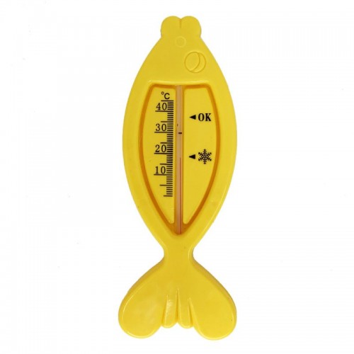 Термометр для воды "Рыбка" (желтый) (MiC)